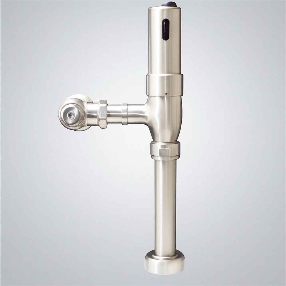 Fontana JetFlush XT satin nickel automatic toilet flush valve model FS9007SN