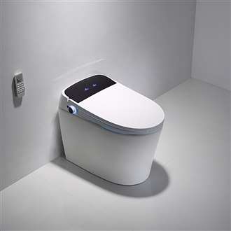 Wall mounted automatic flush valve for commercial toilet room projects