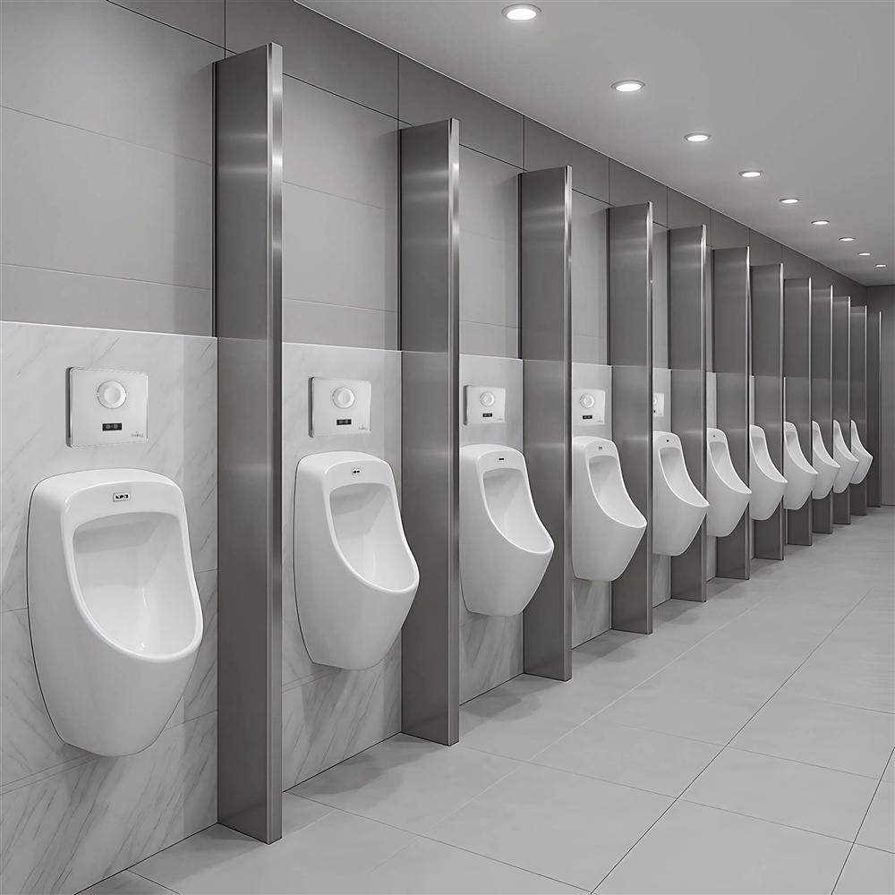 Commercial restroom water management plan with standards, codes, and fixture documentation