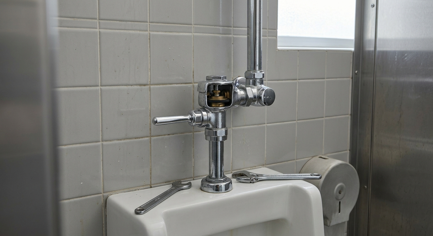 Handle Turns, No Flush? Diagnosing Flushometer Overrides