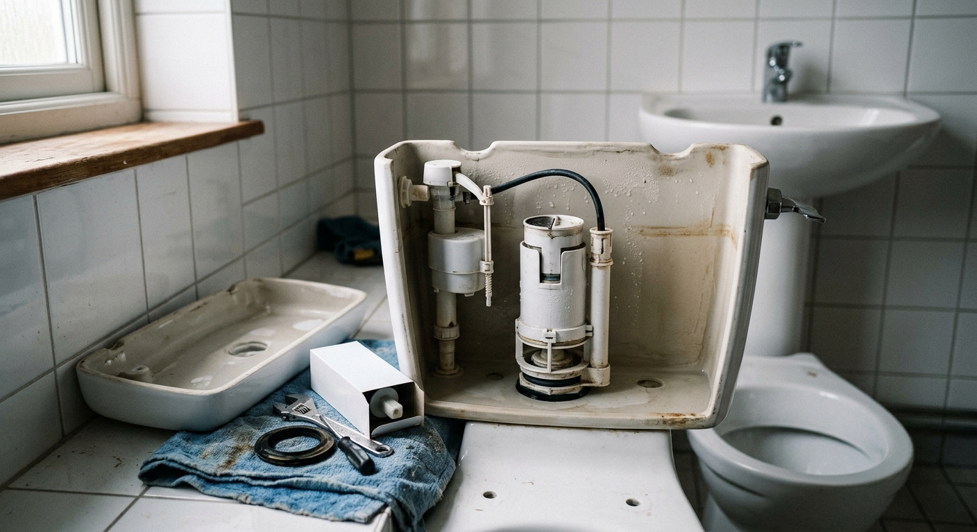 Still Dripping After a New Cartridge? Check the Flush Valve